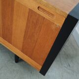 Ash sideboard, Danish design, 1970s, production: Skovby MøbelfabrikAsh side