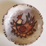 Ceramic ashtray signed JG Picard