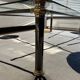 Italian MARA brasss&glass coffee table 1983