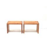 Unique set of 2 vintage tables / bedside tables by Ate van Apeldoorn for Houtwerk Hattem