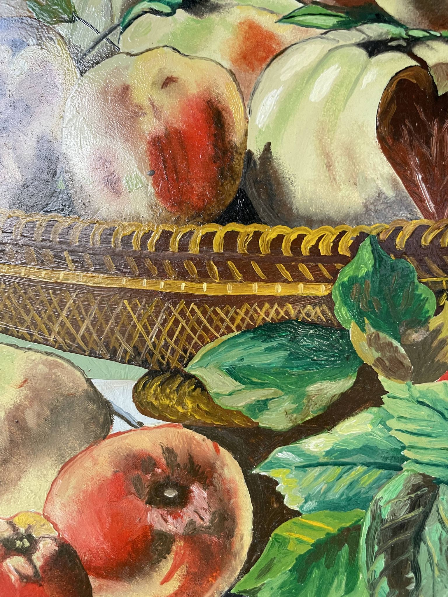 Peinture à l’huile aux fruits Fuentes