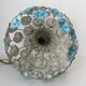 Vintage metal ball chandelier