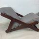 Pair of folding armchairs