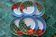 6 pop 90's porcelain dessert plates