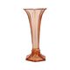 Pink Rosaline Art Deco Vase VSL Luxval Americain 23cm