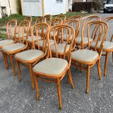 Lot de 14 chaises bistrot
