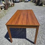 Table scandinave extensible en teck des années 60