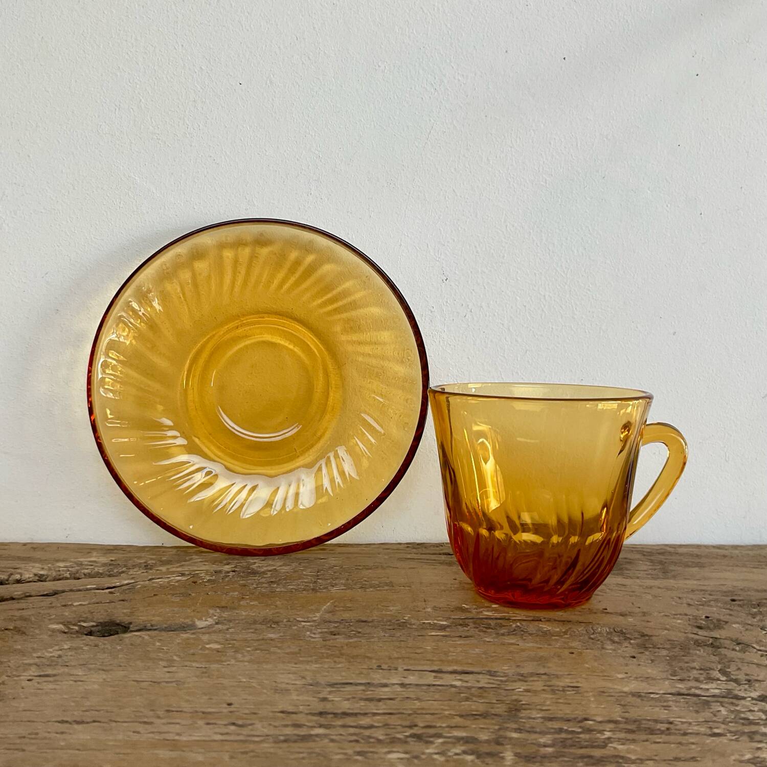 6 espresso cups vereco france