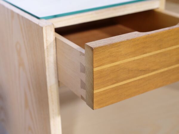 Tables de chevet vintage design des années 50 avec pieds en métal, ensemble de 2, années 1960