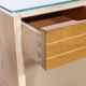 Mid-Century Design Vintage Bedside Tables with Metal Legs, Set of 2, 1960s