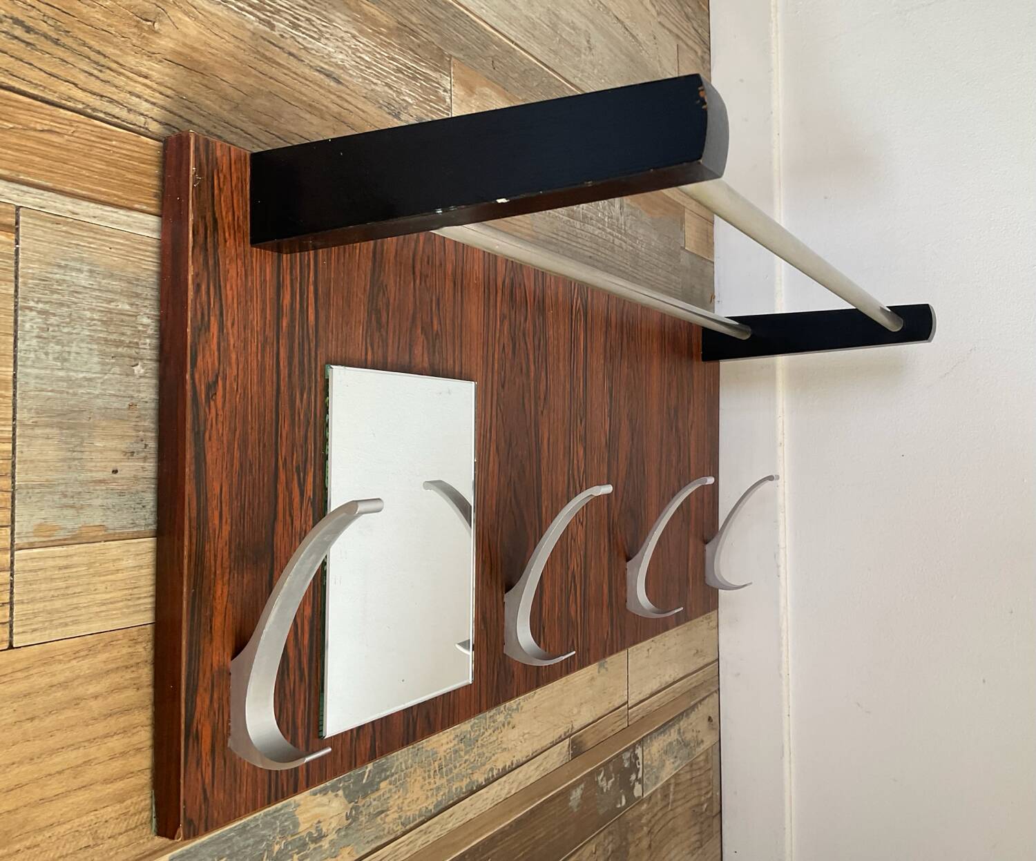 Vintage 70s cloakroom coat rack