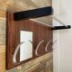 Vintage 70s cloakroom coat rack