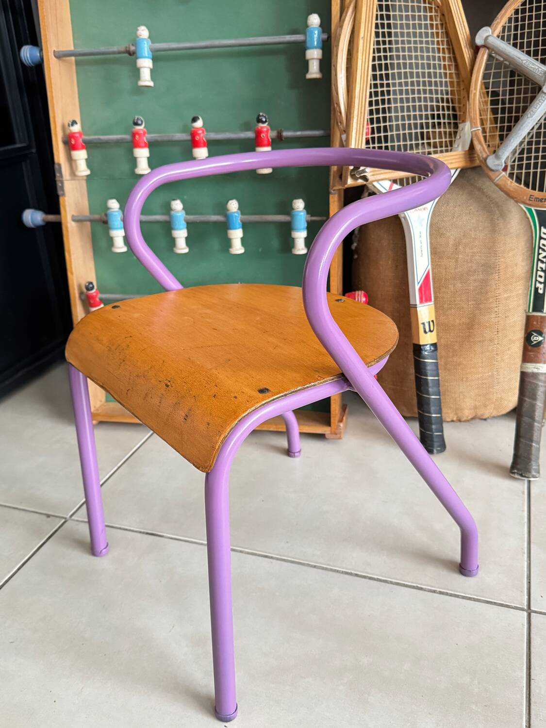 Vintage Hitier children's school chair