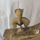Large old golden mirror 169 by 106 cm