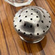 Crystal sugar sprinkler in solid silver