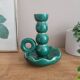 La Redoute x Selency ceramic candle holder 06 green