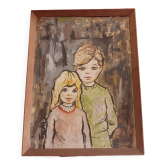 Vintage painting