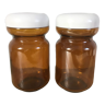 Amber jars