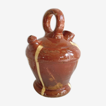 Gargche gargoulette glazed pottery