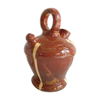 Gargche gargoulette glazed pottery