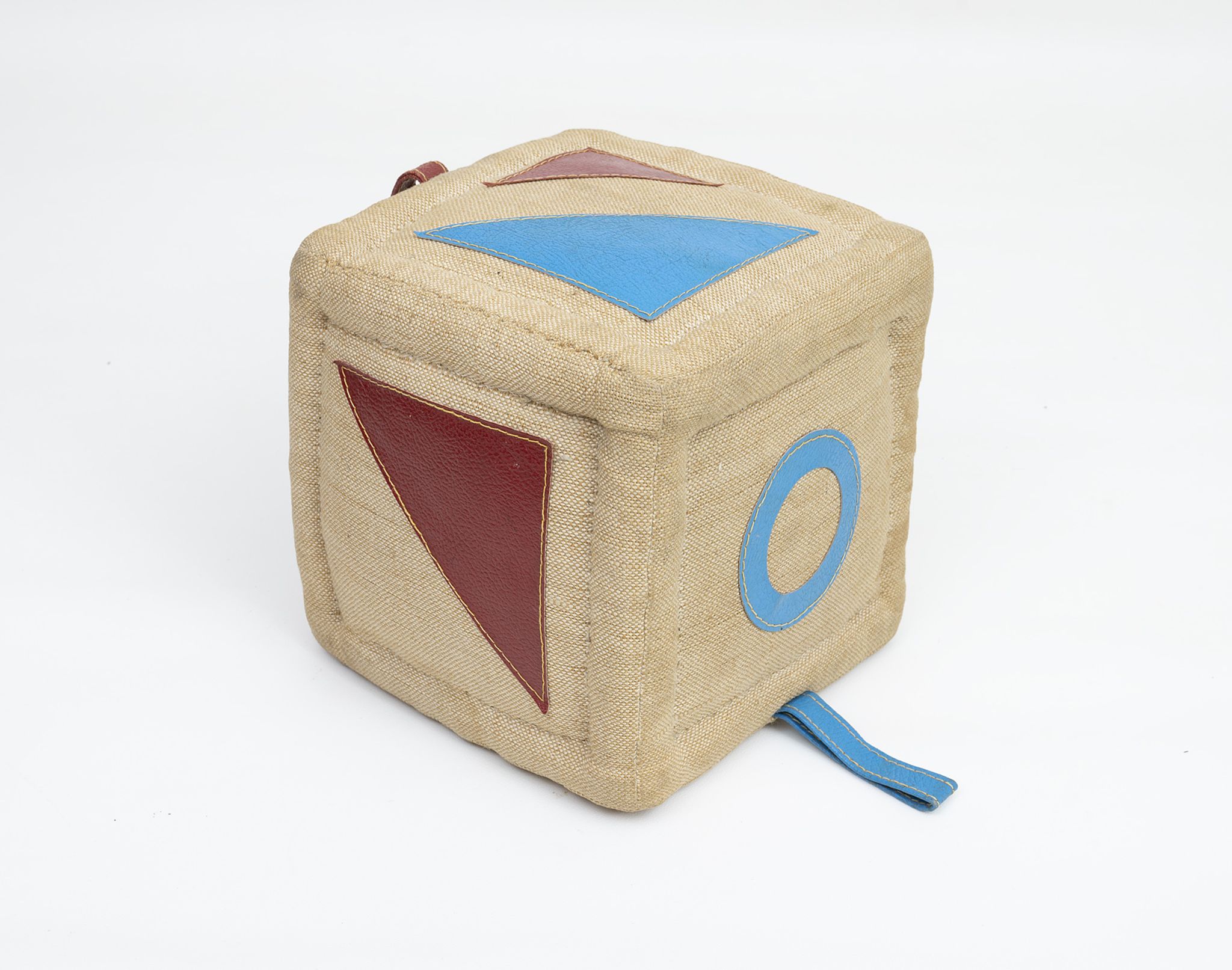 Vintage cube therapeutic toy by Renate Müller for H. Josef Leven, Sonneberg, 1960s