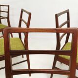 Afromosia Teak Dining Chairs By Richard Hornby For Fyne Ladye Mid Century 60s
