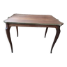 Table appoint bois massif laiton console