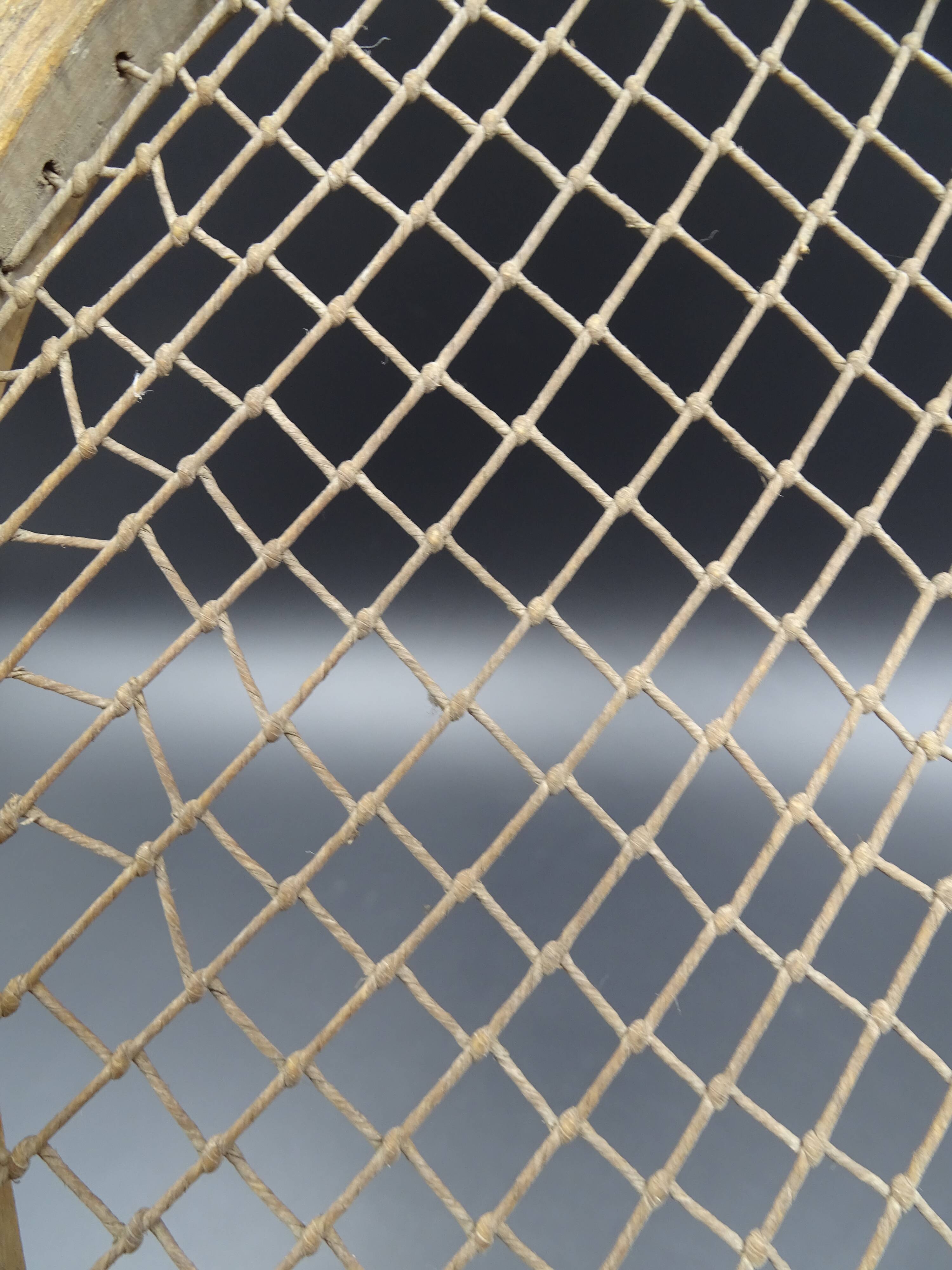 Old racquet for flying game - circa 1910