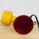 Yellow spot lamp to pose 70s