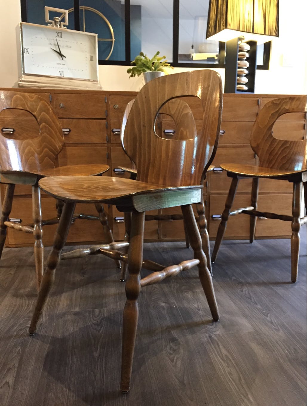 4 chairs bistro Baumann