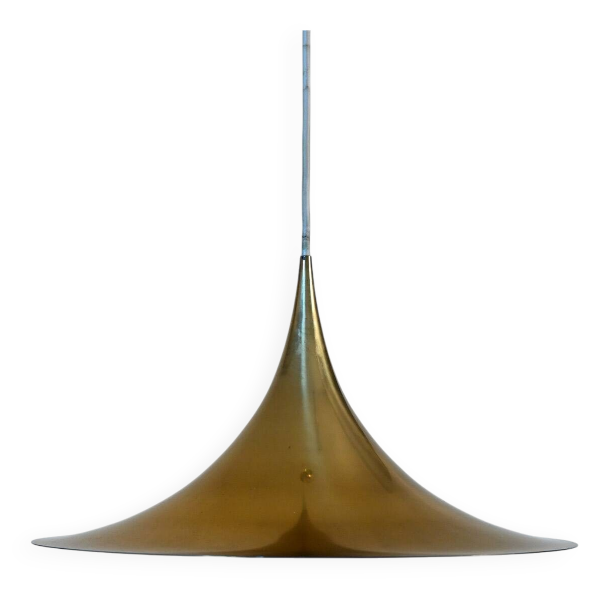 Pendant lamp in brass attributed to Claus Bonderup & Torsten Thorup