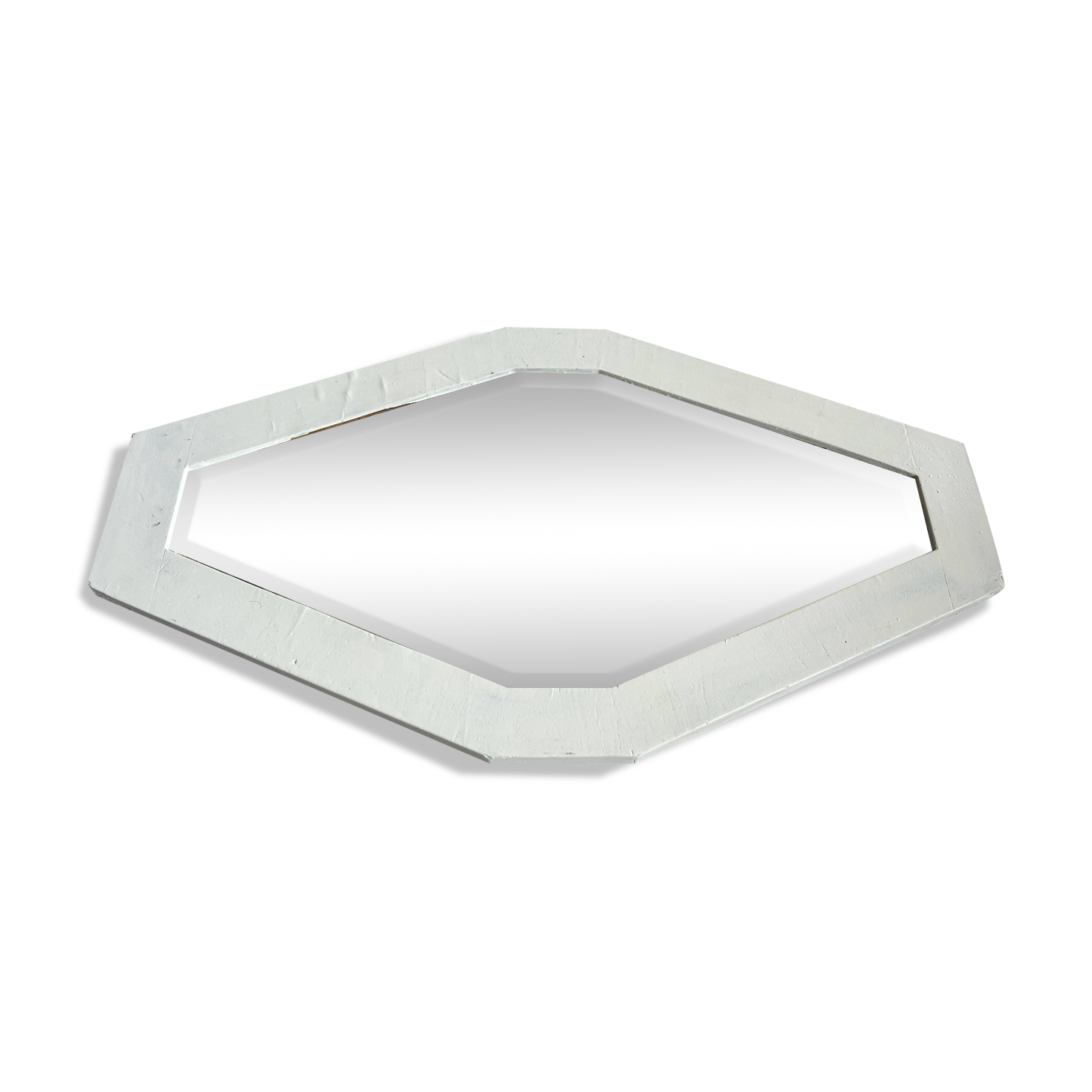 Antique beveled mirror