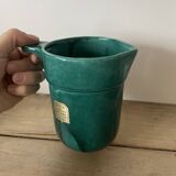 Glacier ceramic pitcher