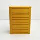 Yellow cabinet model "4964" by Olaf Von Bohr for Kartell, 1970