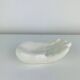 Vintage white ceramic catchall tray