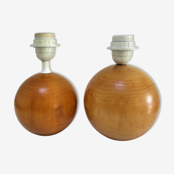 Two lamp legs ball spherical vintage design imt italy