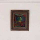 House obscured by a tree by Harry Martinson