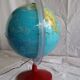 Luminous terrestrial globe