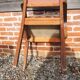 Old Bridge Armchair in Red Skai