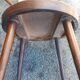 Série de 3 chaises Baumann modèle Dove vintage
