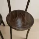 Set of 4 TON wooden dining chairs, 20th century, Czechoslovak, 90 × 46 cm