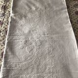 White cotton bedspread