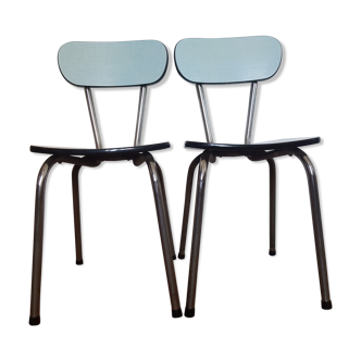 Set of 2 formica chairs