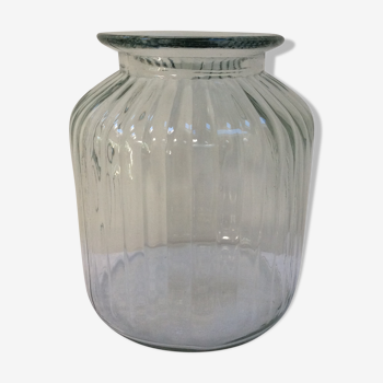 Grand vase en verre