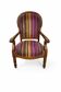 Antique carved wooden armchair, Louis-Philippe style