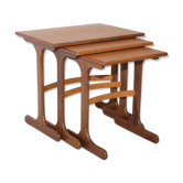 Set of 3 fresco nesting tables made by g-plan in the 1960s