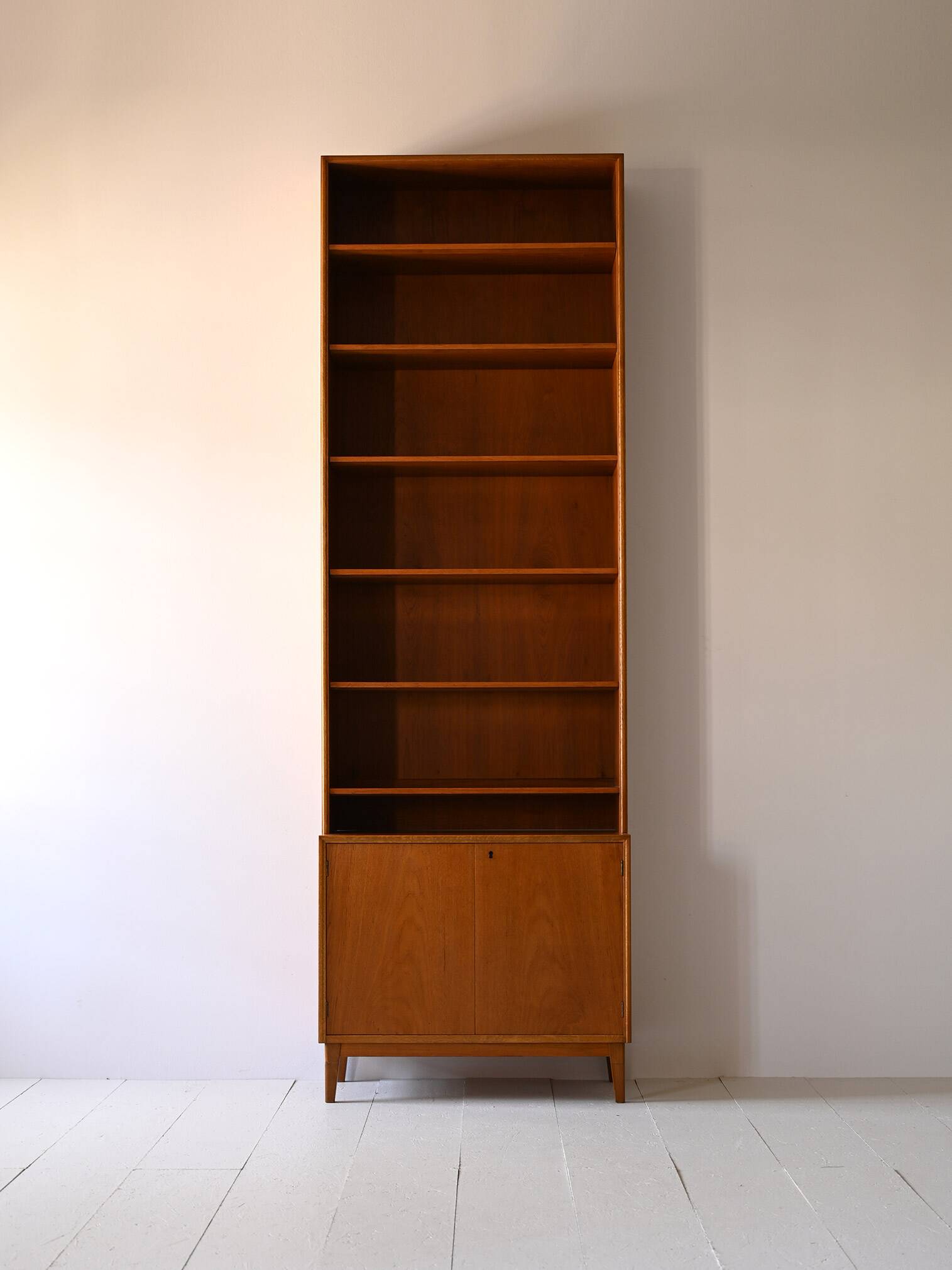 Swedish bookcase with storage unit