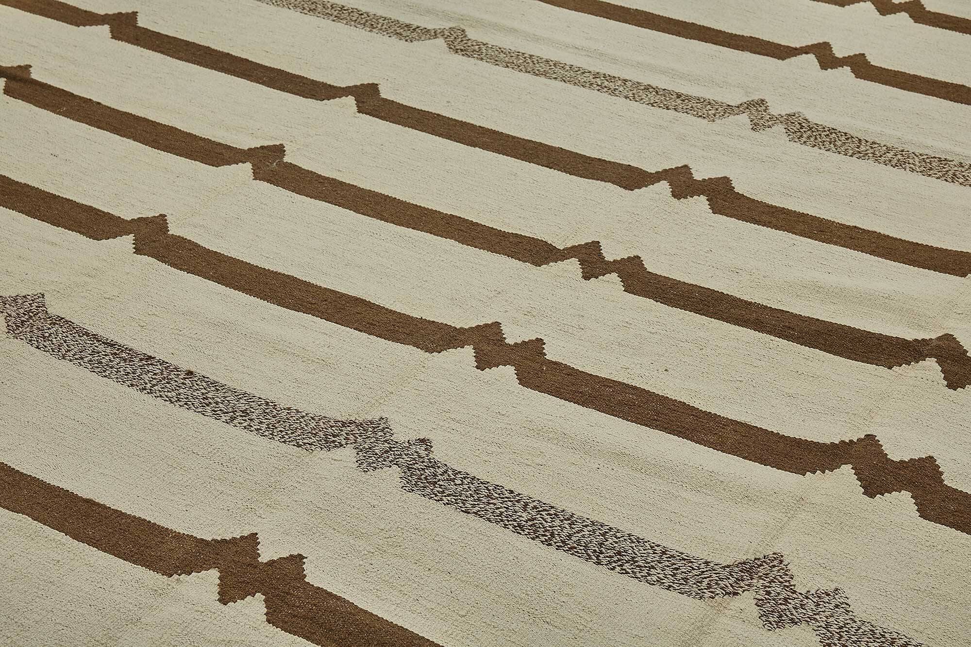 Contemporary Tribal Decorative Kilim 306 cm x 424 cm