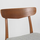 Set of 2 Danish design chairs by Findahls mobler