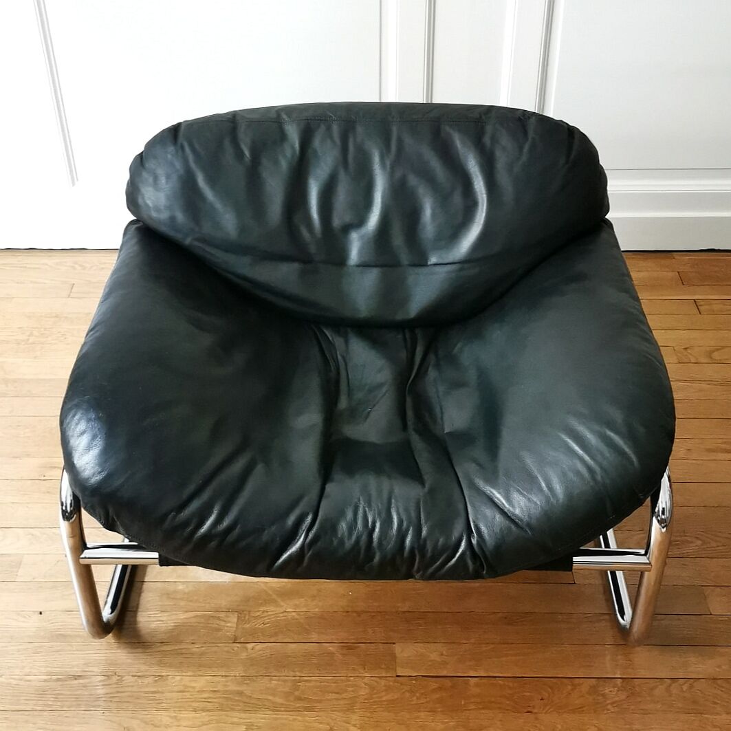 Pair of lounge chairs by Johan Bertil Haggstrom, Swed Form edition